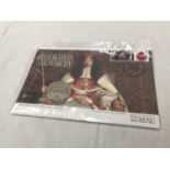 A 350TH ANNIVERSARY OF THE RESTORATION OF THE MONARCHY HISTORIC COIN FIRST DAY COVER