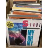 A QUANTITY OF ROCK AND POP SINGLES TO INCLUDE SLADE, JOHNNY MATHIS DONNY OSMOND, SHOWADDYWADDY,