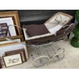 A VINTAGE MARMET PRAM