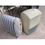 TWO ELECTRIC HEATERS