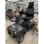 A MINI CROSSER MOBILITY SCOOTER BELIEVED IN WORKING ORDER BUT NO WARRANTY (KEY AND CHARGER IN THE