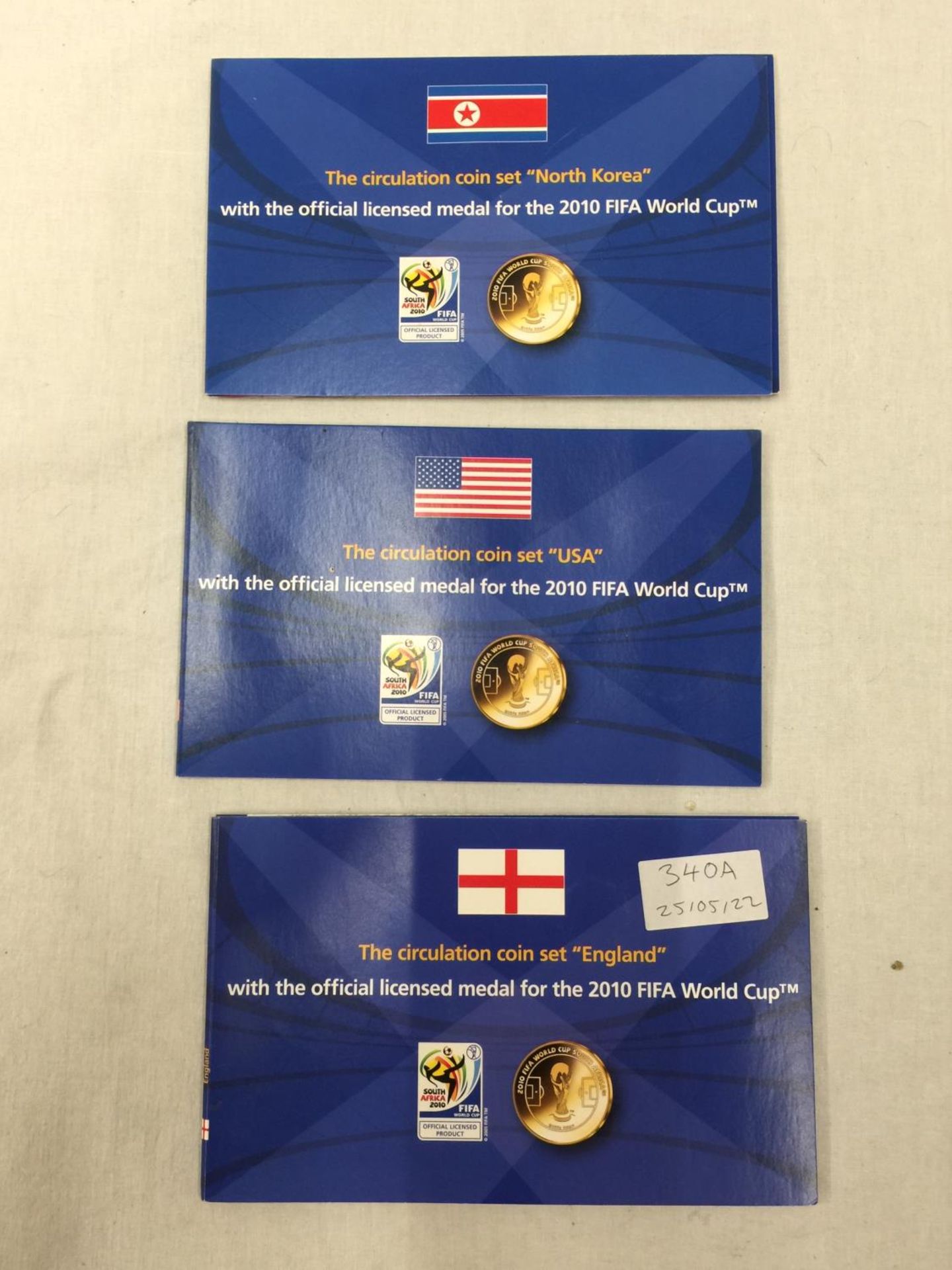 A COLLECTION OF 2010 WORLD CUP COINS - Image 3 of 3