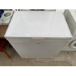 A WHITE LOGIK CHEST FREEZER