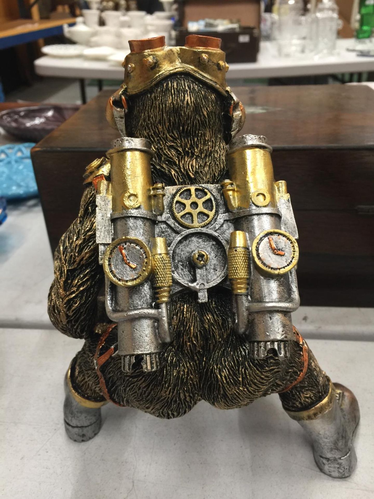 A STEAM PUNK STYLE MONKEY HEIGHT APPROX 20CM - Image 3 of 3