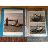 A COLLECTION OF VARIOUS VINTAGE SHIPPING PHOTOGRAPHS