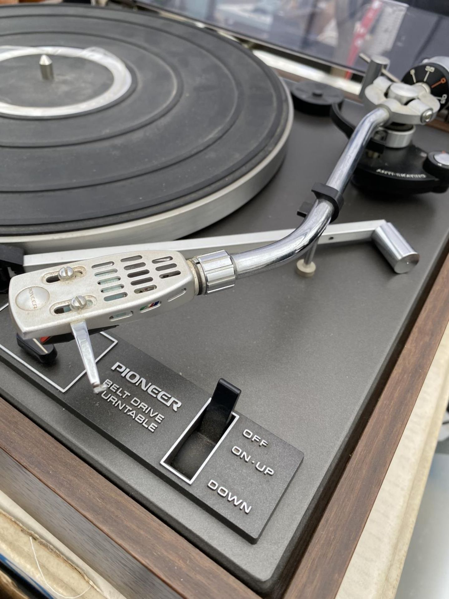 A PIONEER BELT DRIVEN TURNTABLE - Image 3 of 3