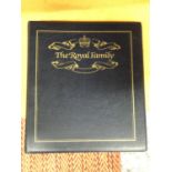 A ROYAL FAMILY STAMP ALBUM