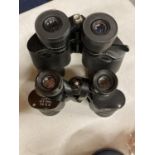 TWO PAIRS OF BINOCULARS