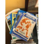 A COLLECTION OF FOURTEEN SHREWSBURY TOWN FOOTBALL PROGRAMMES FROM 1970S PLUS TOWN TIMES 1979, TWELVE