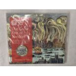 UK 2016 ?THE GREAT FIRE OF LONDON? £2 COIN PACK UNOPENED IN PRISTINE CONDITION.