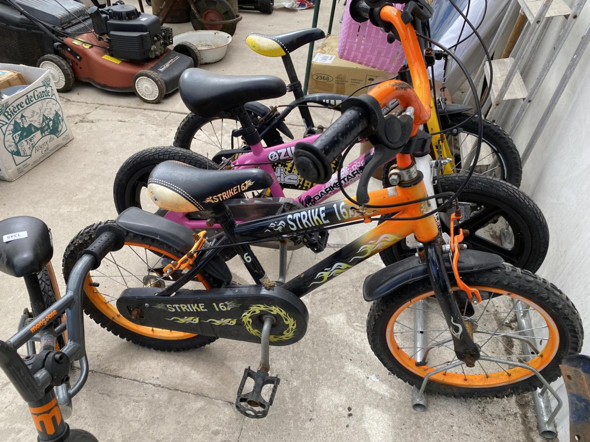 FOUR VARIOUS CHILDRENS BIKES - Image 4 of 6