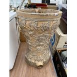 A VINTAGE STONEWARE PLANTER A/F