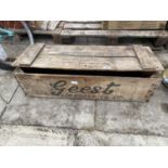 A MONOGRAMED GEEST BOX