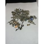 A QUANTITY OF SCRAP SILVER GROSS WEIGHT 119 GRAMS
