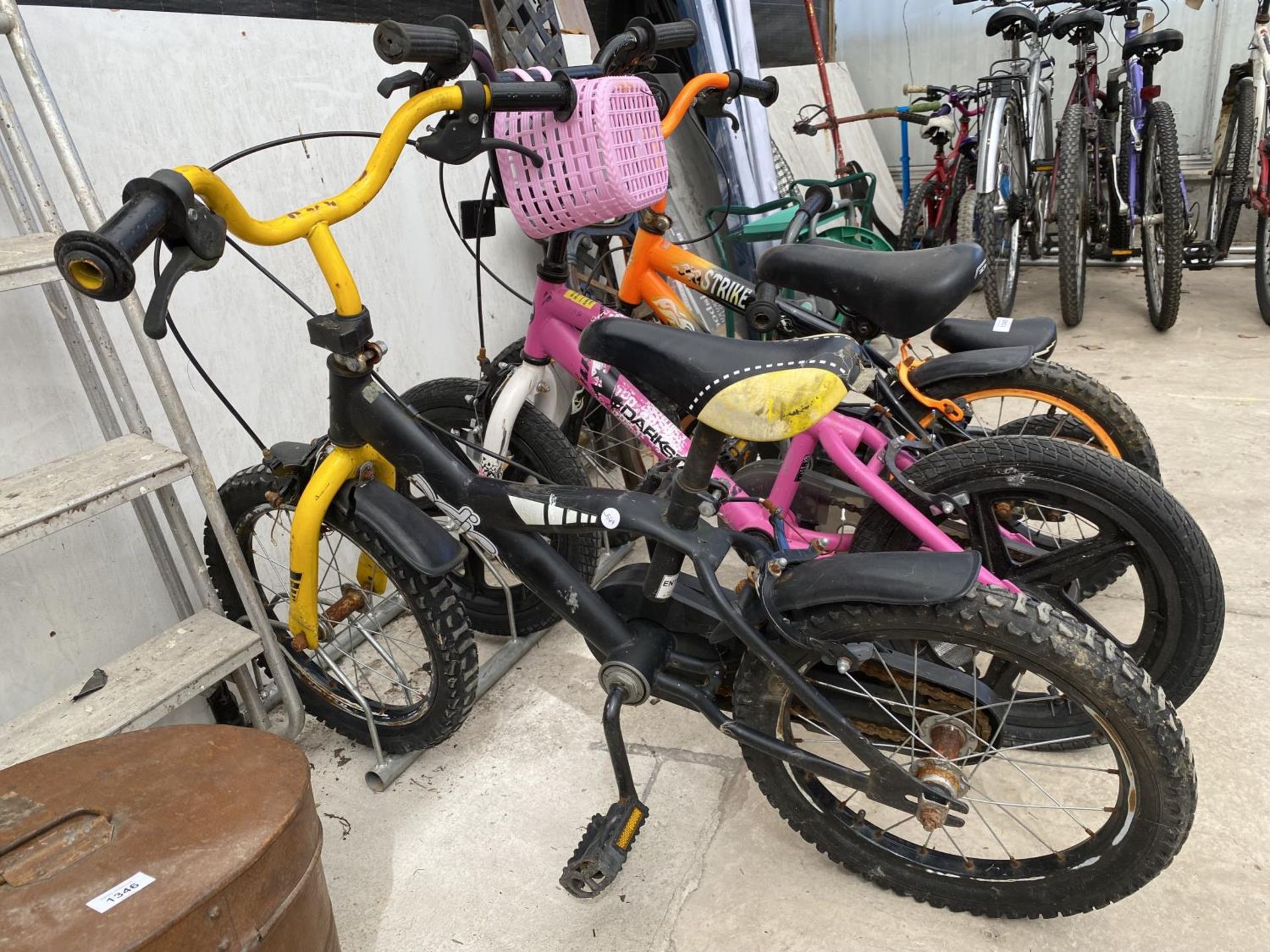 FOUR VARIOUS CHILDRENS BIKES - Image 6 of 6