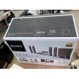 A SONY BLUE-RAY HOME THEATRE KIT