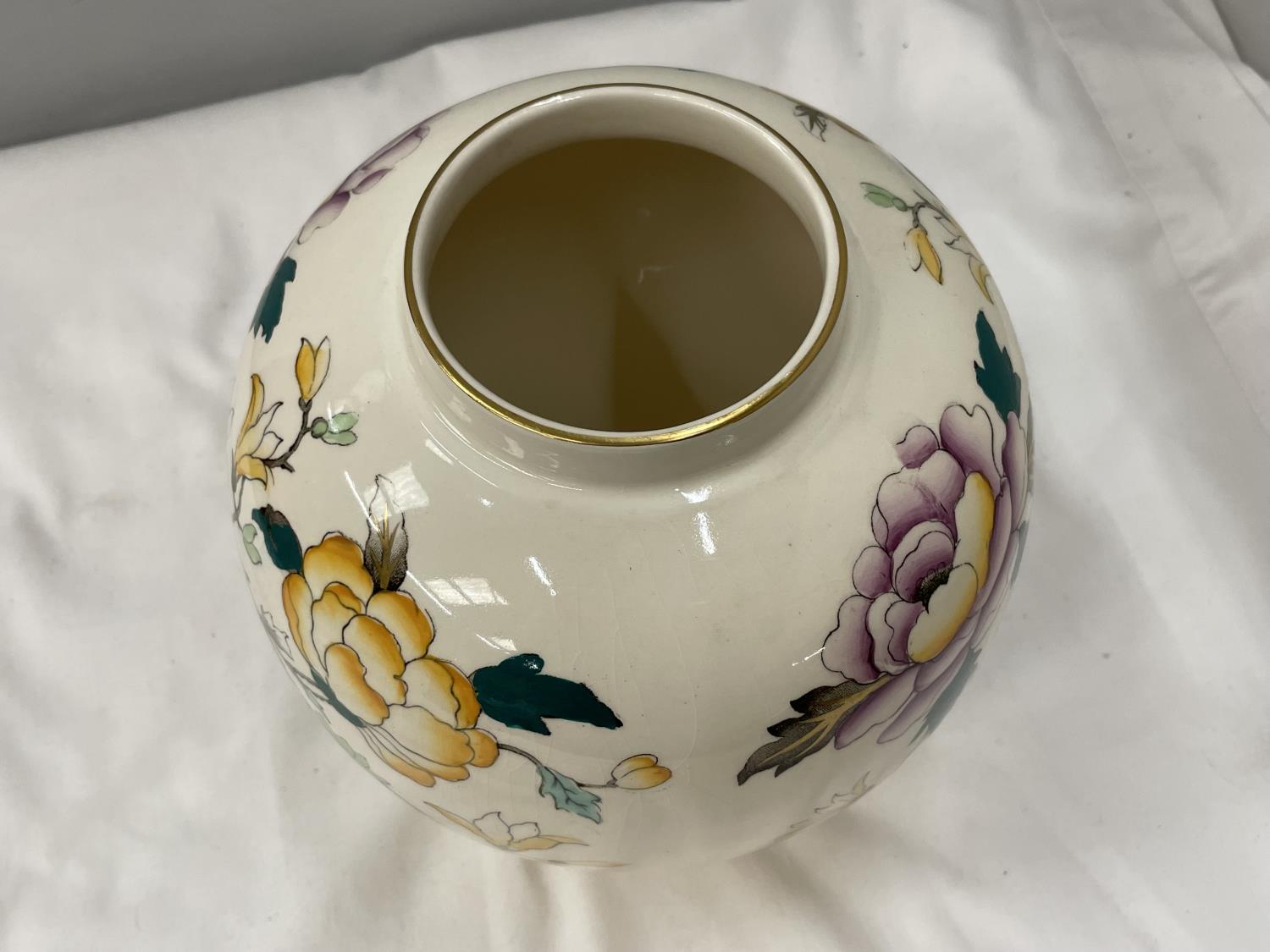 A MASONS ASHWORTHS CHINESE PEONY GINGER JAR CIRCA 1919 - Image 4 of 5