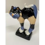 A HANDPAINTED AND SIGNED LORNA BAILEY CAT RAFA