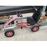 A CHILDRENS KETTCAR AERO PEDAL GO-KART