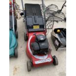 A LASER BY MOUNTFIELD PETROL LAWN MOWER WITH BRIGGS & STRATTON ENGINE