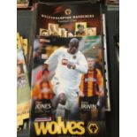 A COLLECTION OF NINETEEN WOLVES HOME PROGRAMMES FROM 2002 SEASON PLUS FOUR FROM 2001 SEASON