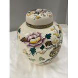 A MASONS ASHWORTHS CHINESE PEONY GINGER JAR CIRCA 1919