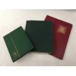 THREE STOCK BOOKS OF GB AND WORLD STAMPS