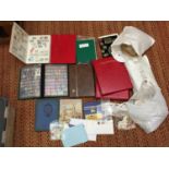 LARGE MIXED LOT IN CARTON TO INCLUDE GB , COMMONWEALTH EUROPE PLUS MUCH LOOSE IN PACKETS