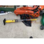 TWO FLYMO GARDEN VACS AND A STEAM MOP