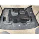A COLLECTION OF QASHQAI CAR MATS AND A BOOT LINER