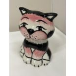 A HANDPAINTED AND SIGNED LORNA BAILEY CAT MACK