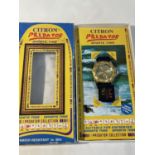 A BOXED CITRON PREDATOR SPORTS TIME WRIST WATCH