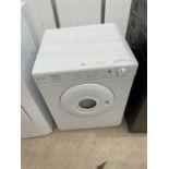 A WHITE 3KG HOTPOINT REVERSOMATIC TUMBLE DRYER