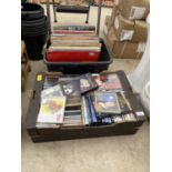 A LARGE ASSORTMENT OF CDS AND LP RECORDS