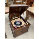 A CLIFTOPHONE TABLE TOP WIND-UP GRAMOPHONE SERIAL NO. 04393, SOLE SALES CONCESSIONAIRES CHAPPELL
