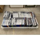 A LARGE COLLECTION OF PLAYSTATION GAMES