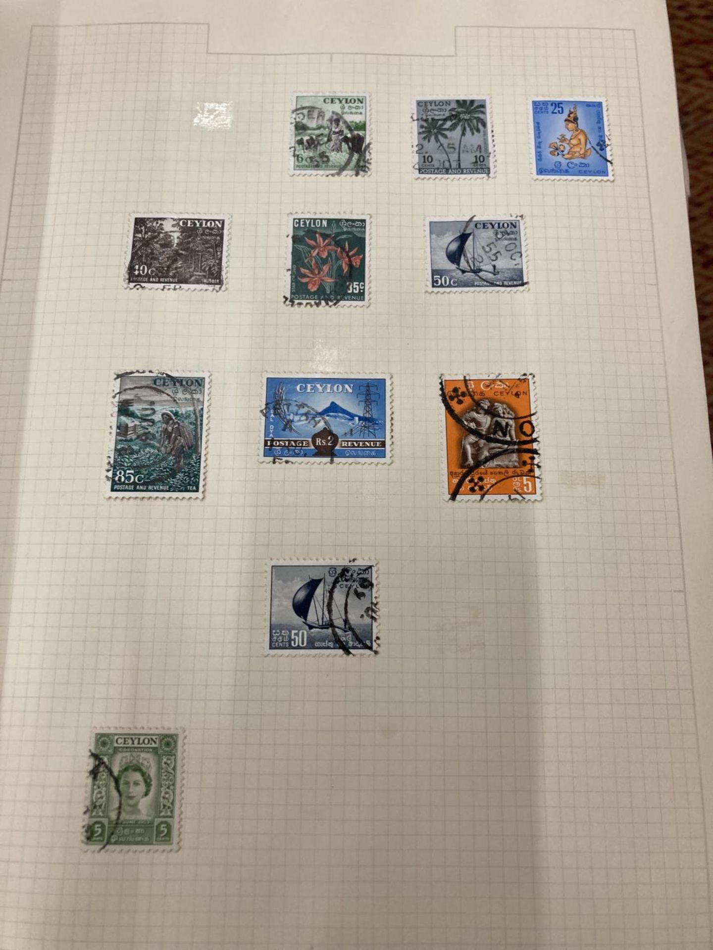 A COLLECTION OF BRITISH COMMONWEALTH STAMPS IN TWO VOLUMES FROM CANADA TO ZANZIBAR - Image 2 of 5