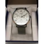 A GENTS BOXED GIANELLO WRISTWATCH - WORKING AT TIME OF LOTTING