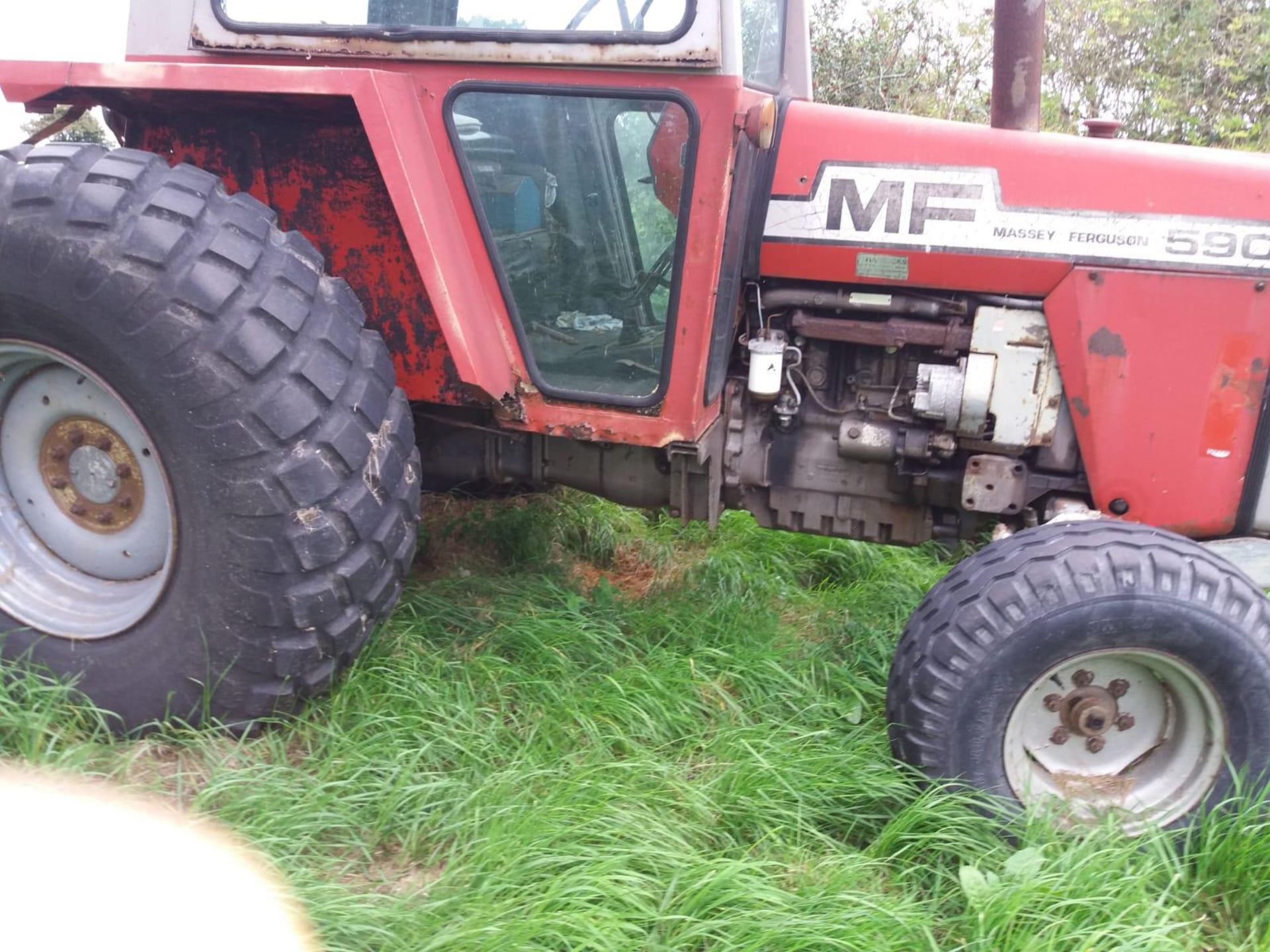 A MASSEY FERGUSON 590 TRACTOR -UTF 234S 4762 HOURS THIS TRACTOR HAS BEEN THE SUBJECT OF A FULL, - Image 15 of 22