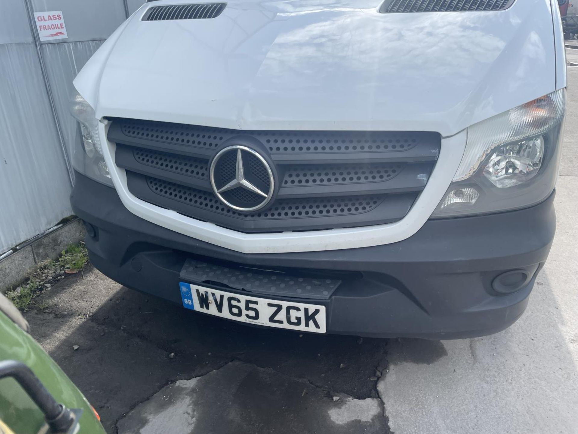 MERCEDES SPRINTER 313 CDI DROP SIDE LORRY WITH TAIL LIFT WV65 ZGK 2 KEYS 163360 MILES FIRST REG 08/ - Image 3 of 14