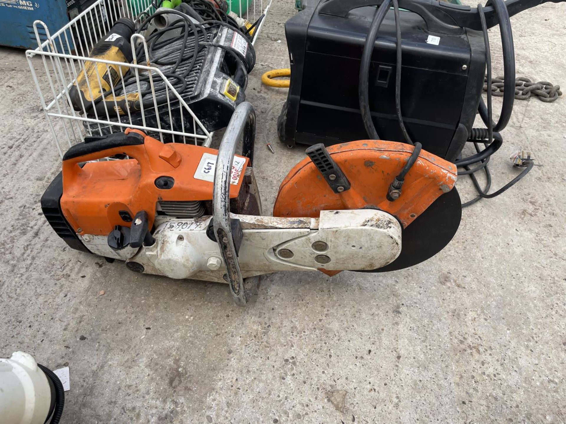 STIHL TS 400 SAW NO VAT