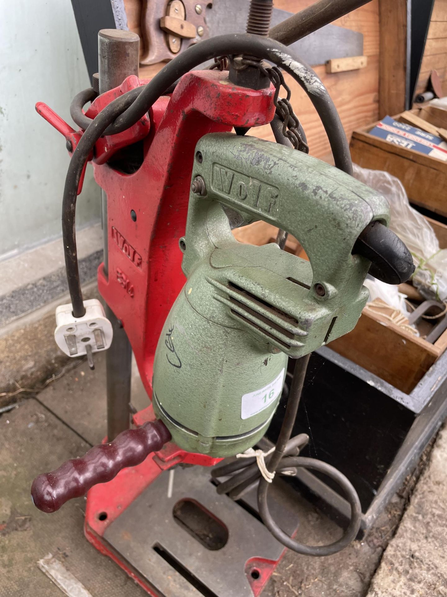 A WOLF DRILL PRESS NO VAT - Image 2 of 2