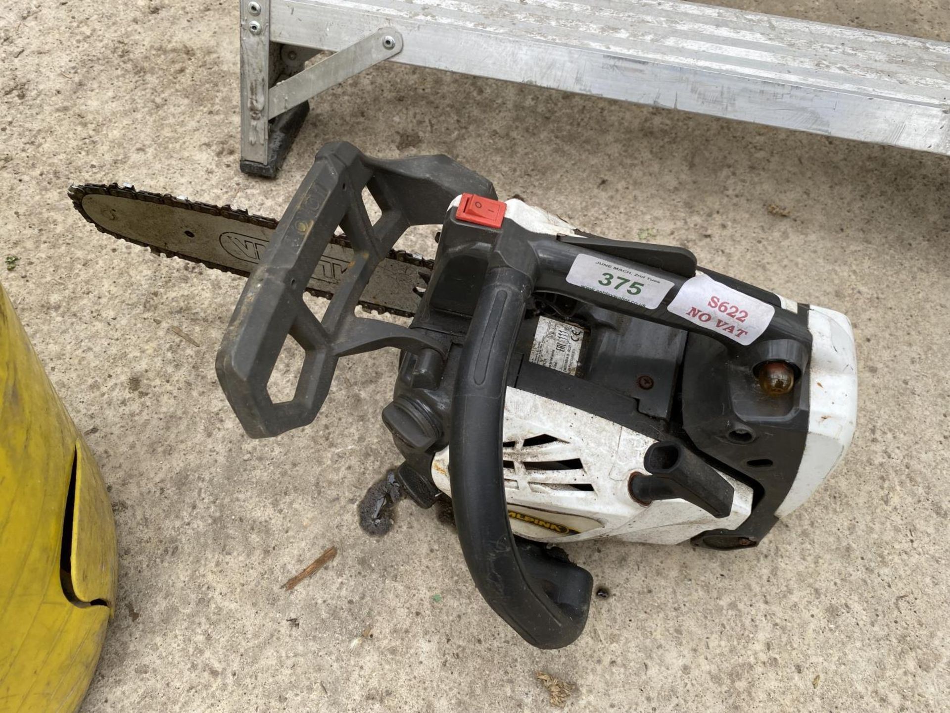 ALPINA CHAIN SAW NO VAT