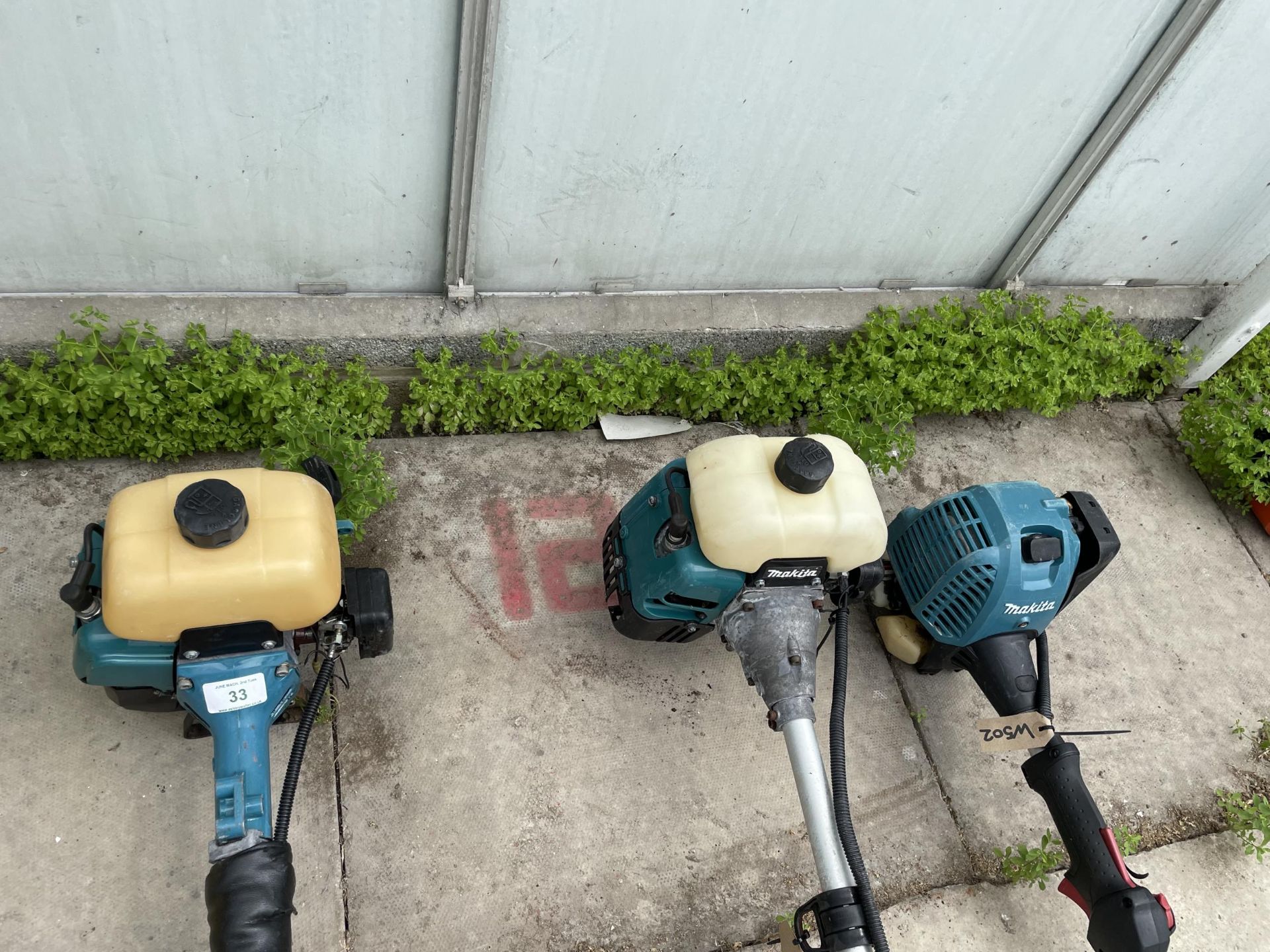 3 MAKITA STRIMMERS RBC350 RBC414U & DUAL TOOL +VAT - Image 2 of 3