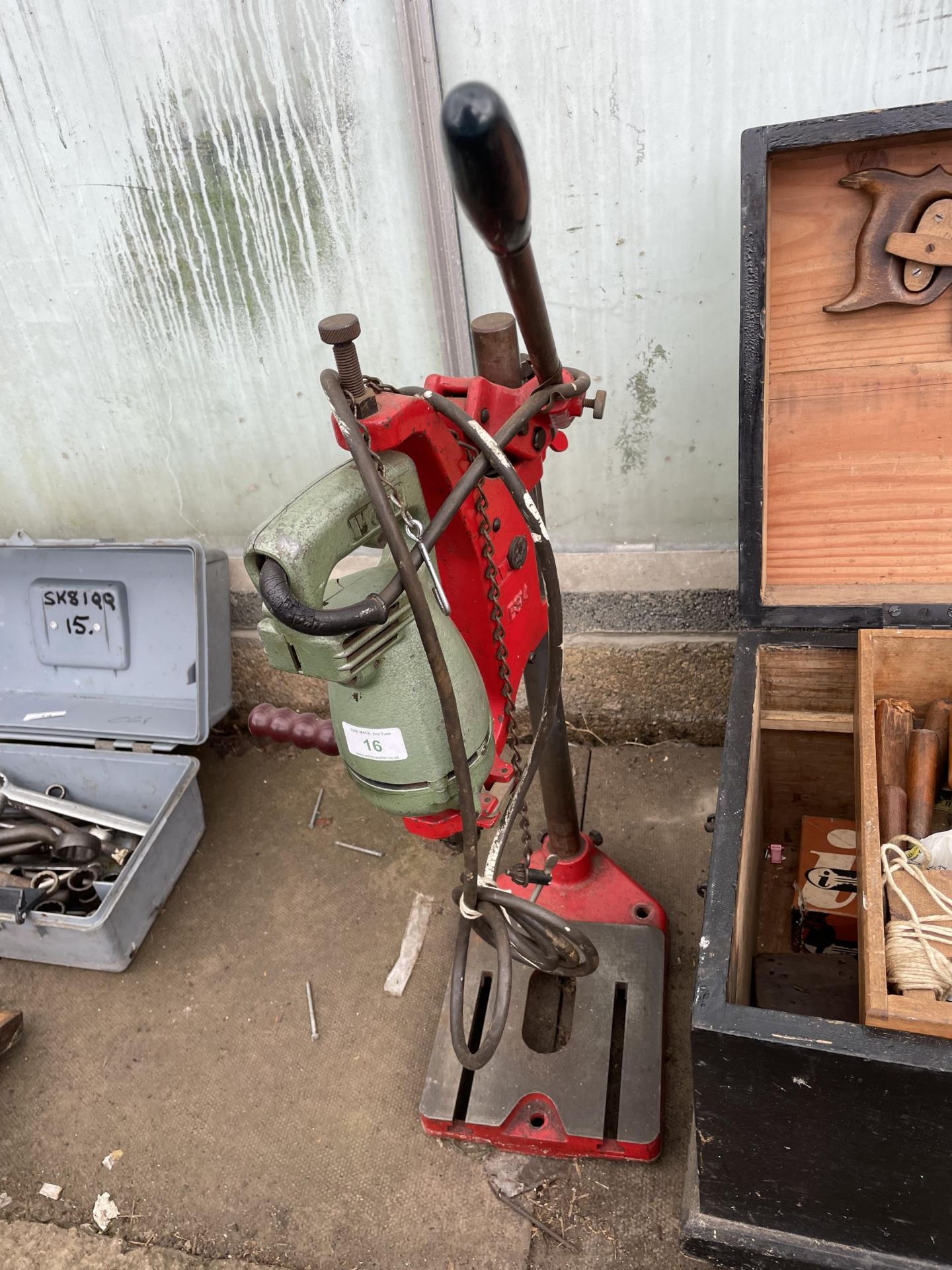 A WOLF DRILL PRESS NO VAT