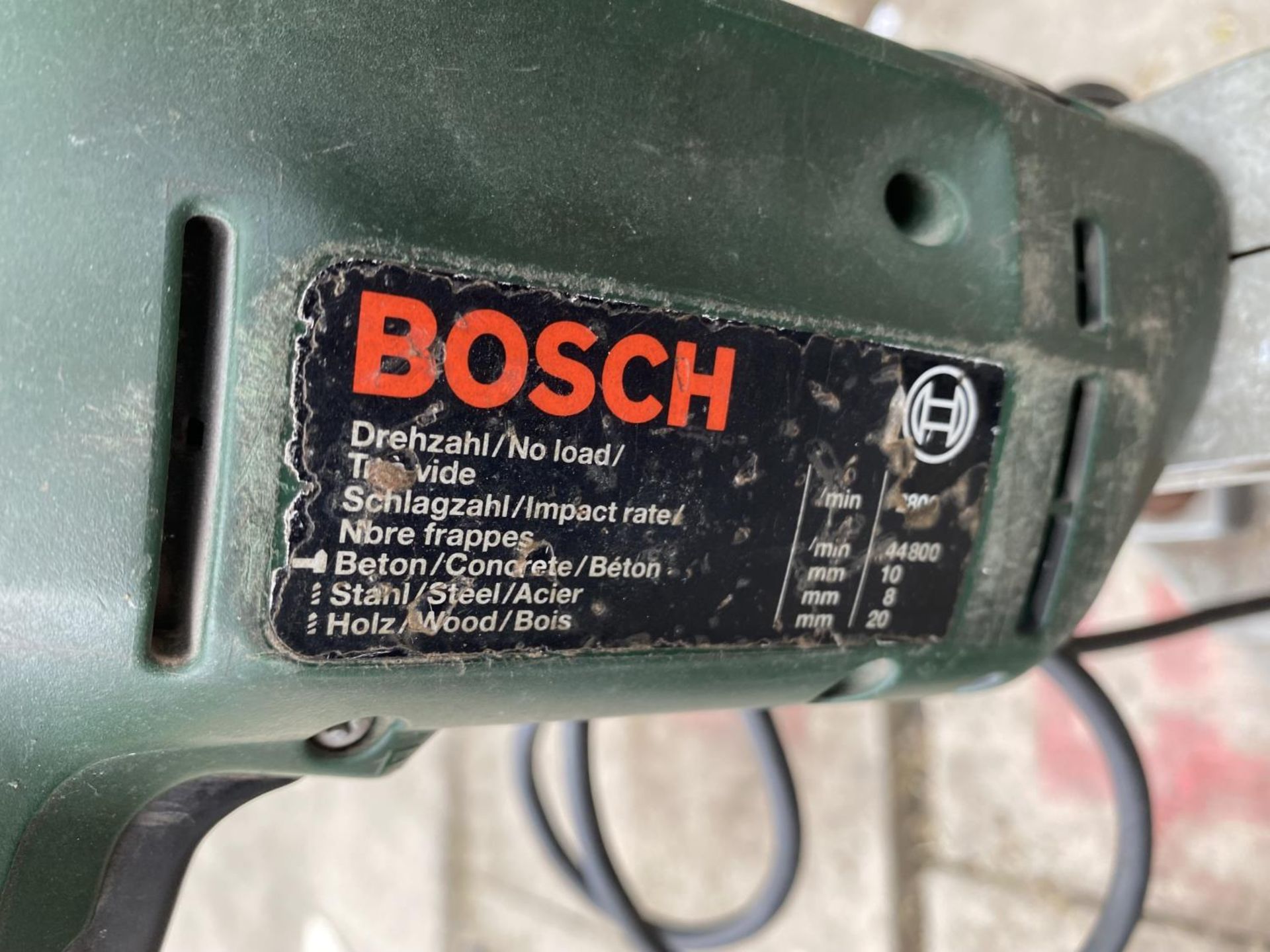 BOSCH DRILL ON STAND NO VAT - Image 2 of 2