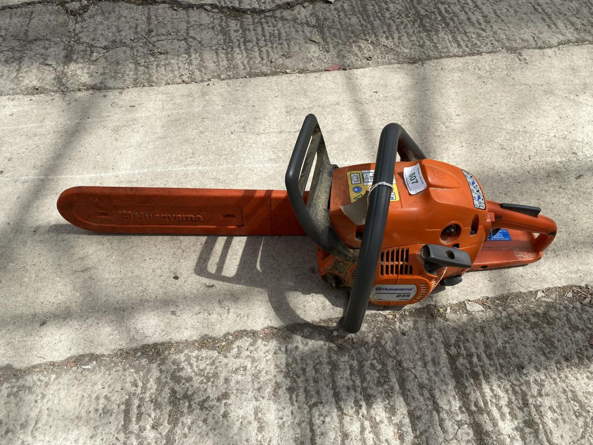 HUSQUVANA 235 CHAINSAW + VAT