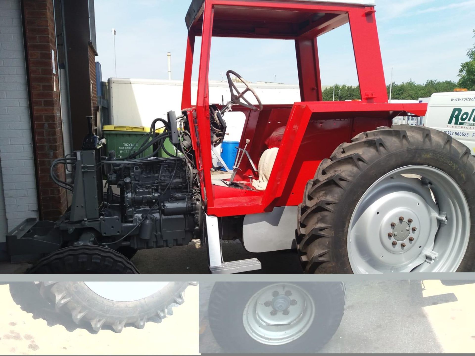 A MASSEY FERGUSON 590 TRACTOR -UTF 234S 4762 HOURS THIS TRACTOR HAS BEEN THE SUBJECT OF A FULL, - Image 11 of 22