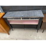 A MID 20TH CENTURY RETRO SIDEBOARD, 48" WIDE
