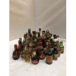 A COLLECTION OF MAINLY LIQUEURS MINATURES